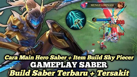 CARA MAIN HERO AAMON + ITEM BUILD SKY PIECER.